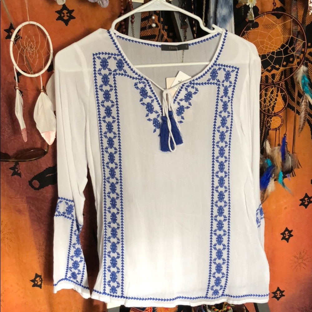 cute summer blouse
